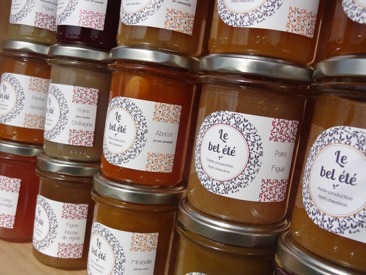 confiture Bel Ete 3 matériaux